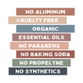ORGANIC DEODORANT- SENSATIONAL FRAGRANCE - FOR WOMEN