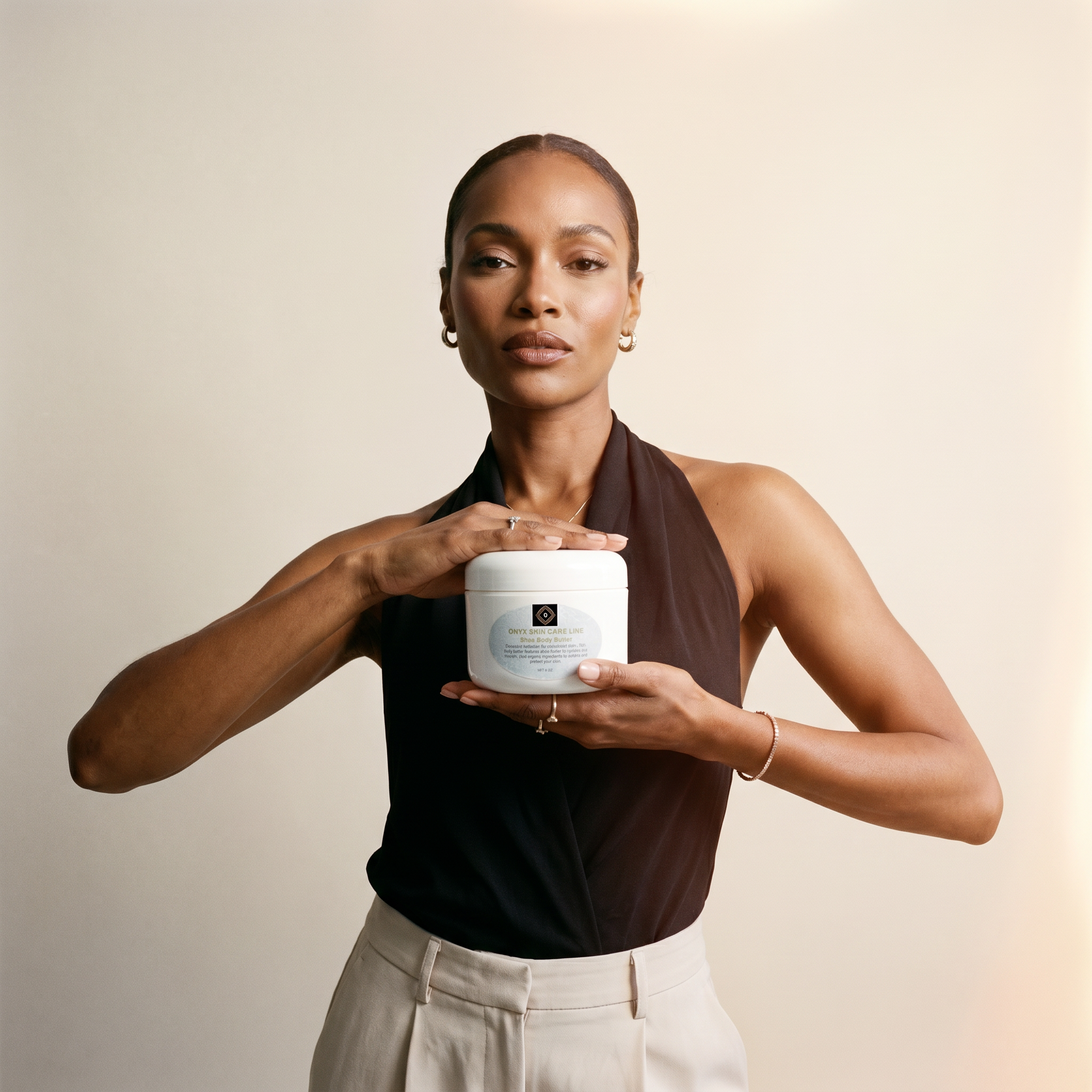 Organic Shea Body Butter No Fragrance 8 & 2 oz. Tubs