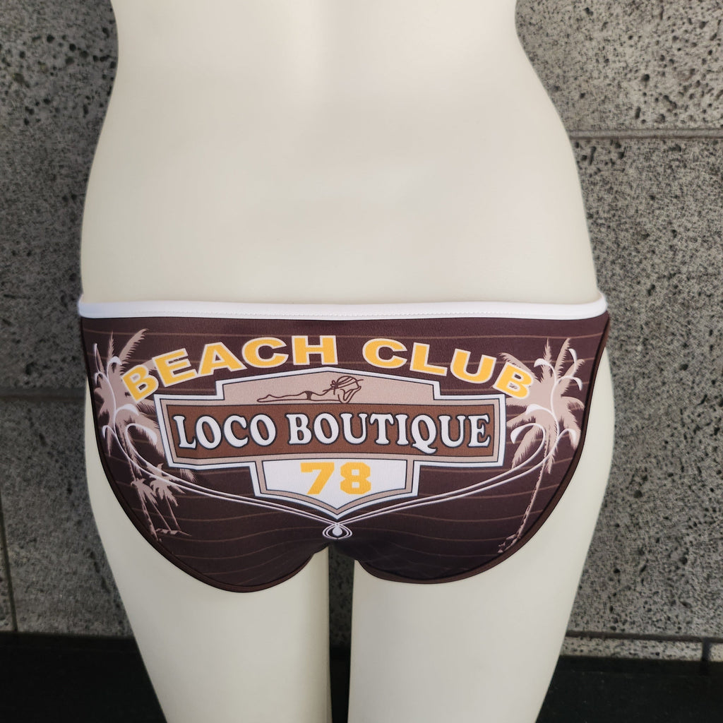 Loco Boutique Beach Club Removable Bow