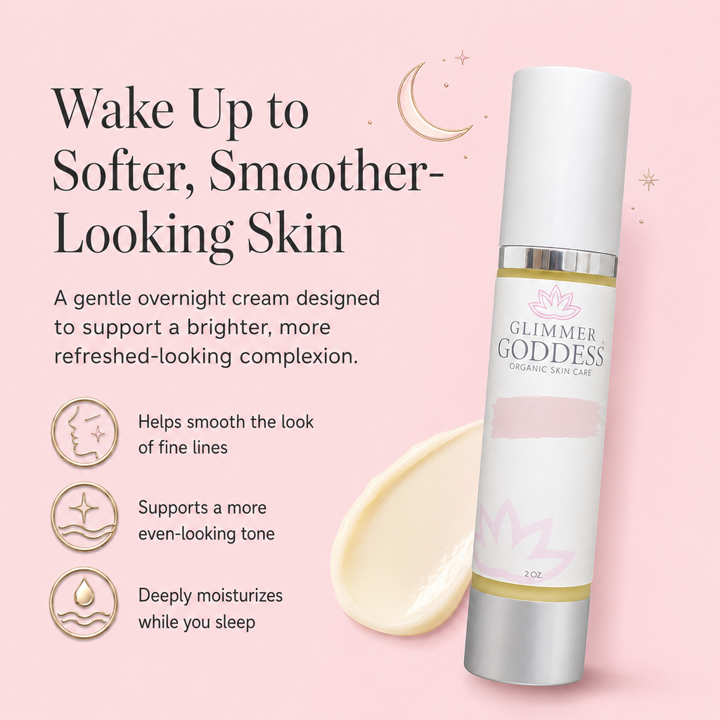 Organic Vitamin A Microcaps Night Cream – Brightening Anti-Aging Treatment