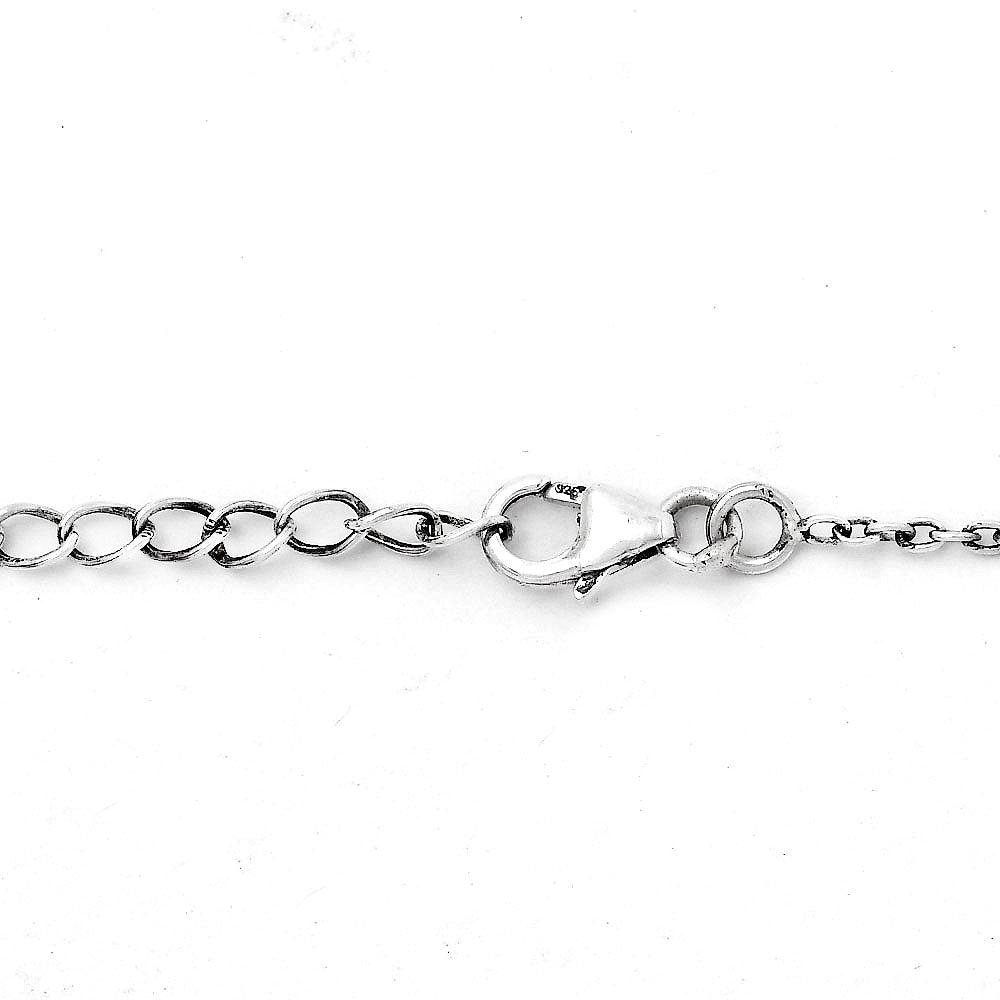 Natural Kingman Turquoise With Pyrite Bracelet B-1023 SDB2826