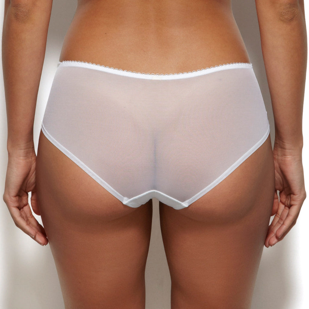 Sheer Shorts Panty Gossard Superboost Lace White