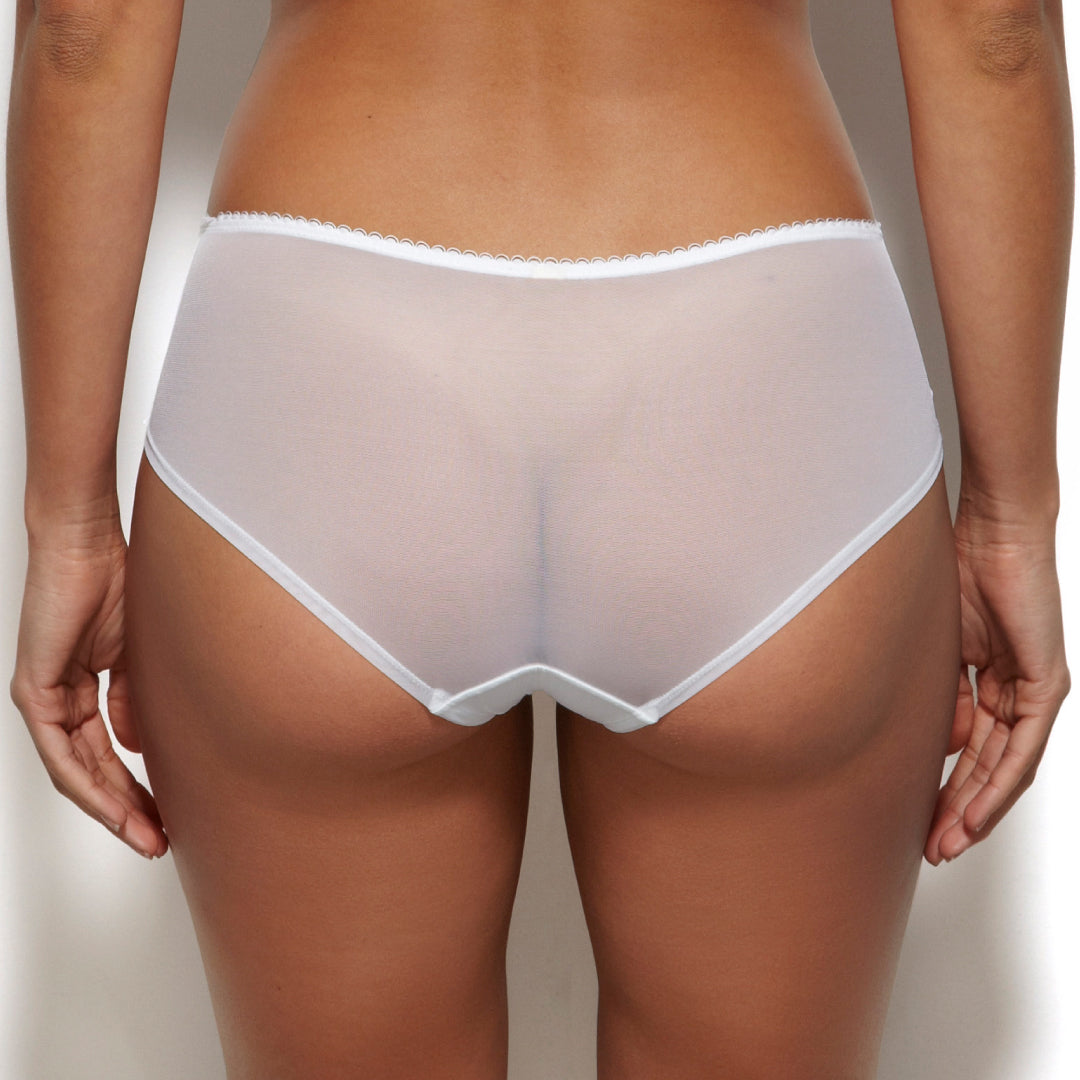 Sheer Shorts Panty Gossard Superboost Lace White