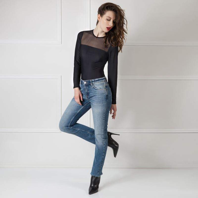 Amoralle Be Daring Long Sleeve Bodysuit