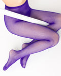 Nylon Spandex Fishnets - Violet