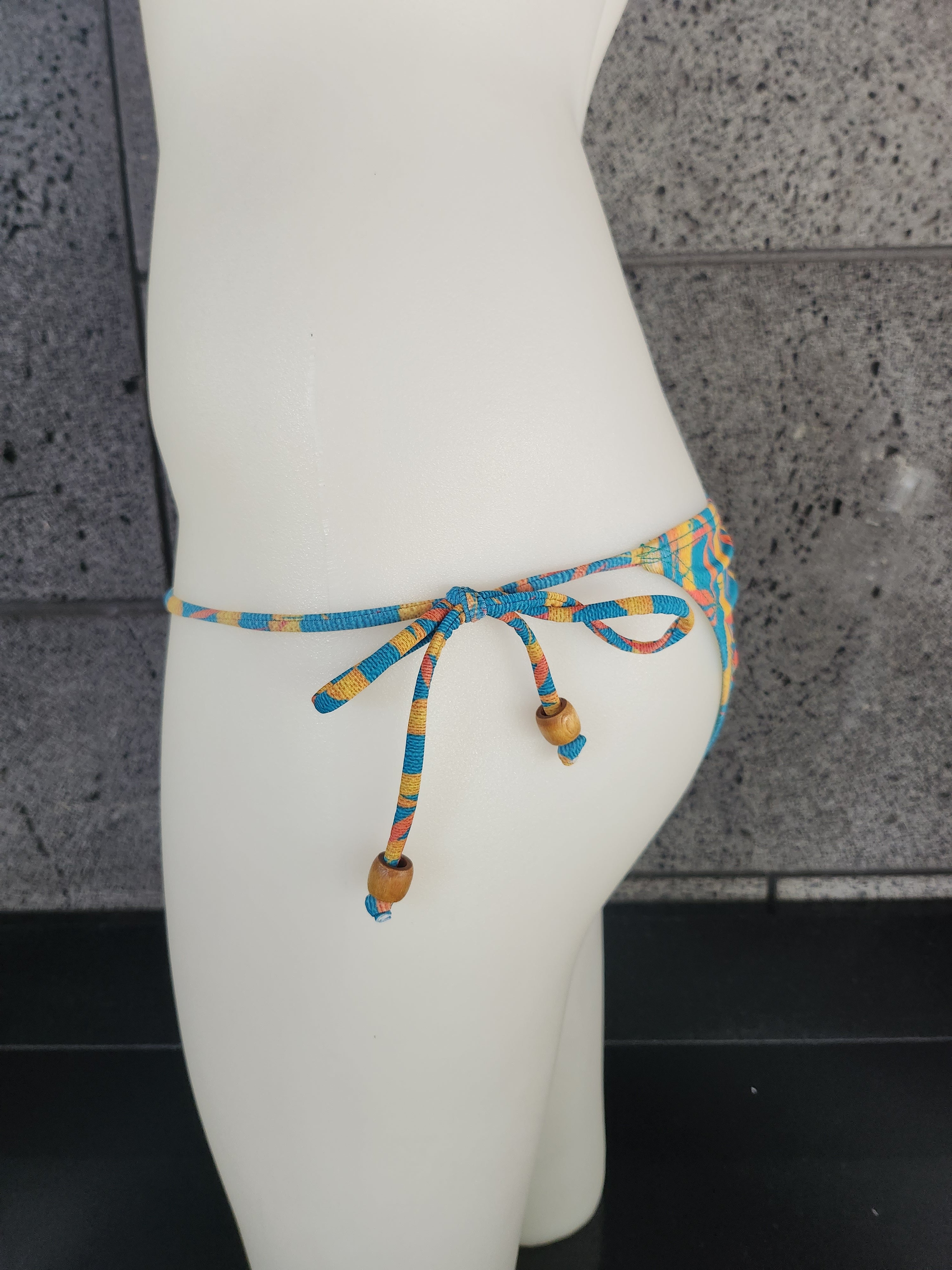 Loco Boutique Bamboo Cinched Back Side Ties